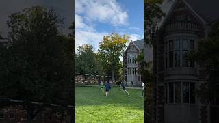 autumn afternoon  bowdoin college quad 🍂 volleyball aesthetic timelapse bowdoin college [upl. by Aseram]