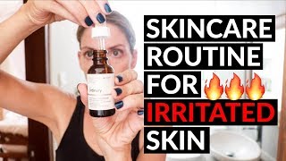 Skincare Routine For Irritated Skin [upl. by Roddie124]