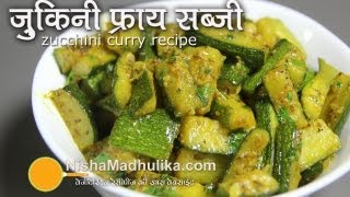 Zucchini Stir Fry Recipe  Zucchini fry Indian style [upl. by Aryc]