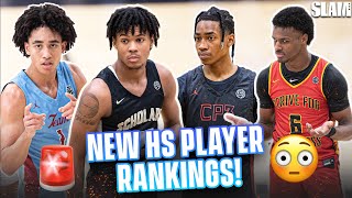 The BEST Players in High School 😳🚨 New and Updated Rankings for the Class of 2023‼️ [upl. by Hazeefah363]