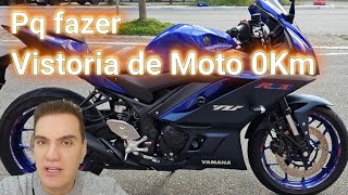 Pq fazer vistoria de Moto 0 Km [upl. by Eizdnil]