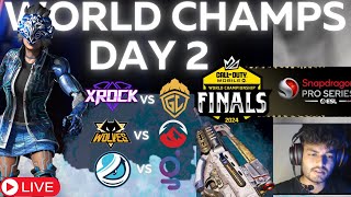 Godlike eliminated by xRock  CODM CHAMPS 2024 LIVE  WATCH PARTY DAY 2 [upl. by Ahsimot102]