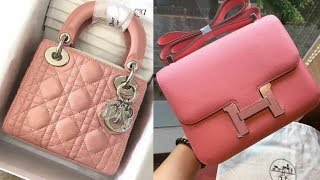 Los bolsos más bonitos del mundo 👜  tendencias carteras de moda firmas 2018  vídeo unboxing [upl. by Alesi]