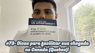 73 Dicas para facilitar sua chegada no Canada Quebec [upl. by Burford]