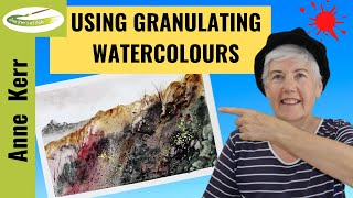 Using Granulating Watercolours Hints Tips and Techniques By Professional Artist Anne Kerr [upl. by Gross175]