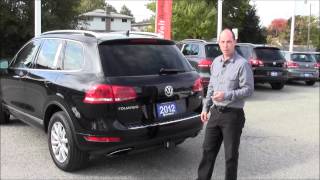 2012 VW Touareg Highline at Volkswgen Waterloo with Justin Keyes [upl. by Bud]