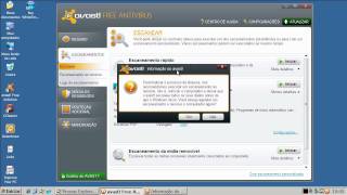 Avast Free Antivirus 6 Beta  Teste Preventivo Preventive Test [upl. by Monsour847]