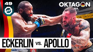 ECKERLIN vs APOLLO  FULL FIGHT  OKTAGON 49 [upl. by Scarlet]