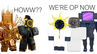 TTD Clock Units meets NEW Clock Units from NEW CLOCK EVENT Meme [upl. by Atikkin]