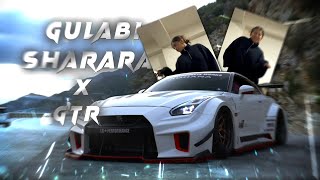 GTR Car Edit  Gulabi ShararaThumak Thumak BadassEdit📱✨ [upl. by Edwards]