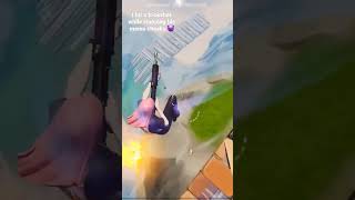 I hit a trickshot while Clapping his moms cheeks shorts fortnite fyp tiktok funny [upl. by Pirnot]