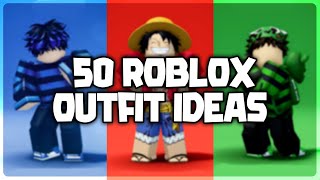 50 Roblox Outfit Ideas Compilation [upl. by Ahsitniuq]