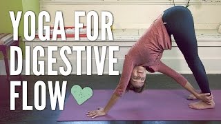 Yoga For Digestion Flow [upl. by Ramma]