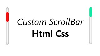 Custom Scroll in Html Css [upl. by Zebulon411]