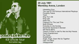 Morrissey  July 20 1991  London England UK Full Concert LIVE [upl. by Adnahsor934]