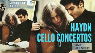 Haydn  The Cello Concertos Nos12 reference recording Jacqueline Du Pré Daniel Barenboim [upl. by Adnovad]