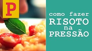 Como fazer risoto na panela de pressão [upl. by Forward]