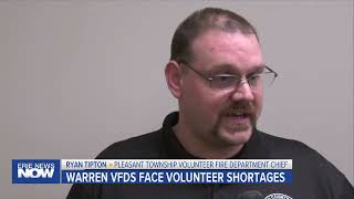 Warren Volunteer Fire Departments Face Volunteer Shortages [upl. by Holle]