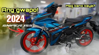 2024 All new Yamaha Sniper 155 Mas pinanganda ang porma Mag kano kaya Walkthrough Review [upl. by Ohara20]