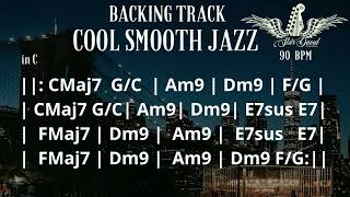 Backing Track Cool Smooth Jazz in C [upl. by Mayman365]