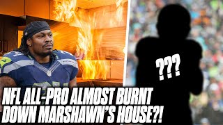 This NFL All Pro Almost BURNT DOWN Marshawn Lynchs House [upl. by Grimbly]