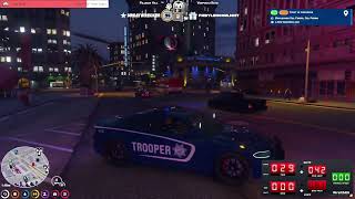 Cops see BBMC convoy  GTA NoPixel 30 [upl. by Heinrich]