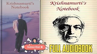 Krishnamurtis Notebook  Audiobook  Must watch audiobook audiobookaholic [upl. by Eliathas]