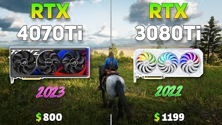 RTX 4070 Ti vs RTX 3080Ti  The Ultimate Performance Comparison  Test in 14 Games [upl. by Elleinnad]