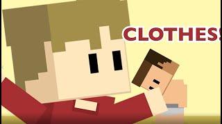 Grian quotScar put on some CLOTHESquot  3rd Life SMP Animated [upl. by Dorkus]