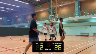 CHILLERS白 vs SS SPORTS T3 Q2 12 [upl. by Aklog840]