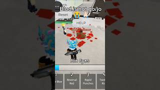 Blud Is NOT Gojo 💀 😭 🙏🏻 roblox shorts fyp jujutsukaisenroblox [upl. by Rowland325]