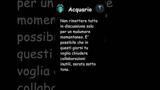 Acquario oroscopo di lunedì 16 settembre 2024 dalla Stanza Esoterica short [upl. by Hardner733]