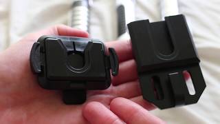 Saberforge Covertech Belt Clip 01 vs Covertec Belt Clip 02  Lightsaber Belt Clip Comparison [upl. by Keifer745]