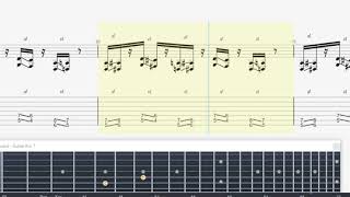 Korn Ball Tongue GUITAR 1 TAB [upl. by Rustice]