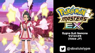 🇯🇵 🎙️ 028910  Sygna Suit Nemonaマジコスネモ  JP  Pokémon Masters EX [upl. by Xuagram]