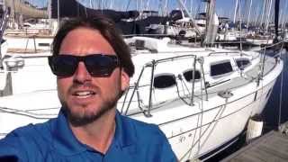 2009 Hunter 36 Sailboat for sale in San Diego California By Ian Van Tuyl [upl. by Ola]