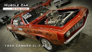 1969 Camaro ZL1 1 Muscle Car Of The Week Video 1 [upl. by Junie]