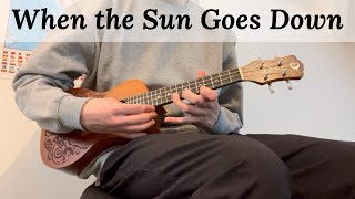 When the Sun Goes Down  Arctic Monkeys Ukulele Cover By Luminous Lizard [upl. by Germain547]