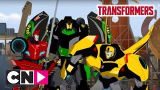 Nervøse Transformers  Transformers  Cartoon Network dansk [upl. by Rowland926]