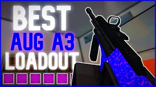 Best AUG A3 Loadout in Roblox Jailbird [upl. by Dnar389]