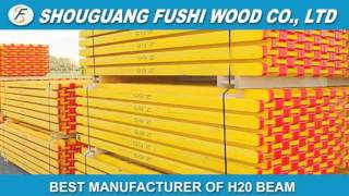 Formwork H20 Timber Beam H20 Wood beam I Joist I beam Wood H beam Wood Girder [upl. by Acirt]