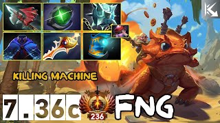 Snapfire Support  Killing Machine  fng  736c  Immortal Dota [upl. by Adnocahs]