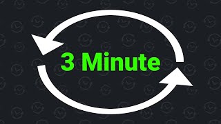 3 Minute Interval Timer [upl. by Ecinwahs719]