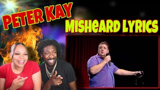 Misheard Lyrics  Peter Kay  REACTION [upl. by Josephson]