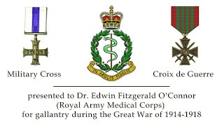 20th November 2022  A Commemoration of the life of Dr Edwin F OConnor late RAMC [upl. by Yrreb604]