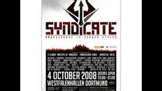 Angerfist live  syndicate 2008 [upl. by Anaihsat]