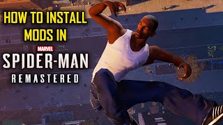 Marvels SpiderMan PC  How To Install Mods Easily Solved [upl. by Kirimia]