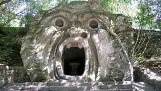 Bomarzo Vt Il Sacro Bosco o Parco dei Mostri Maggio 11 [upl. by Skees]