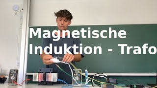 Magnetische Induktion  Transformator [upl. by Lecrad]