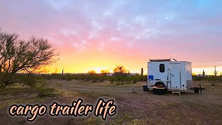 cargo trailer travel and camping [upl. by Annauqaj]